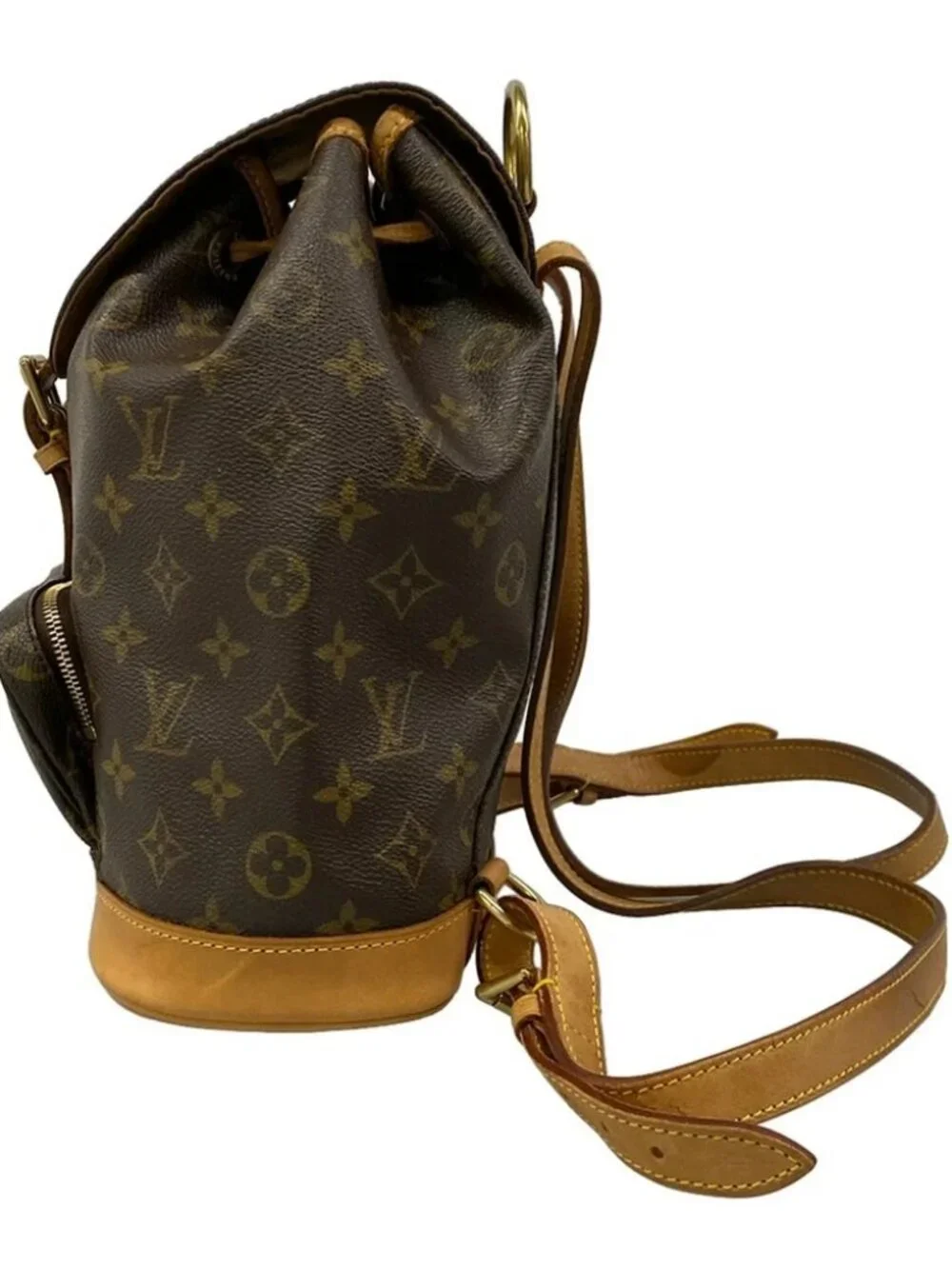 LOUIS VUITTON Montsouris MM M51136 Monogram SP1917 Backpack Monogram Canvas